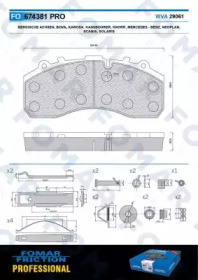 FOMAR FRICTION FO 674381